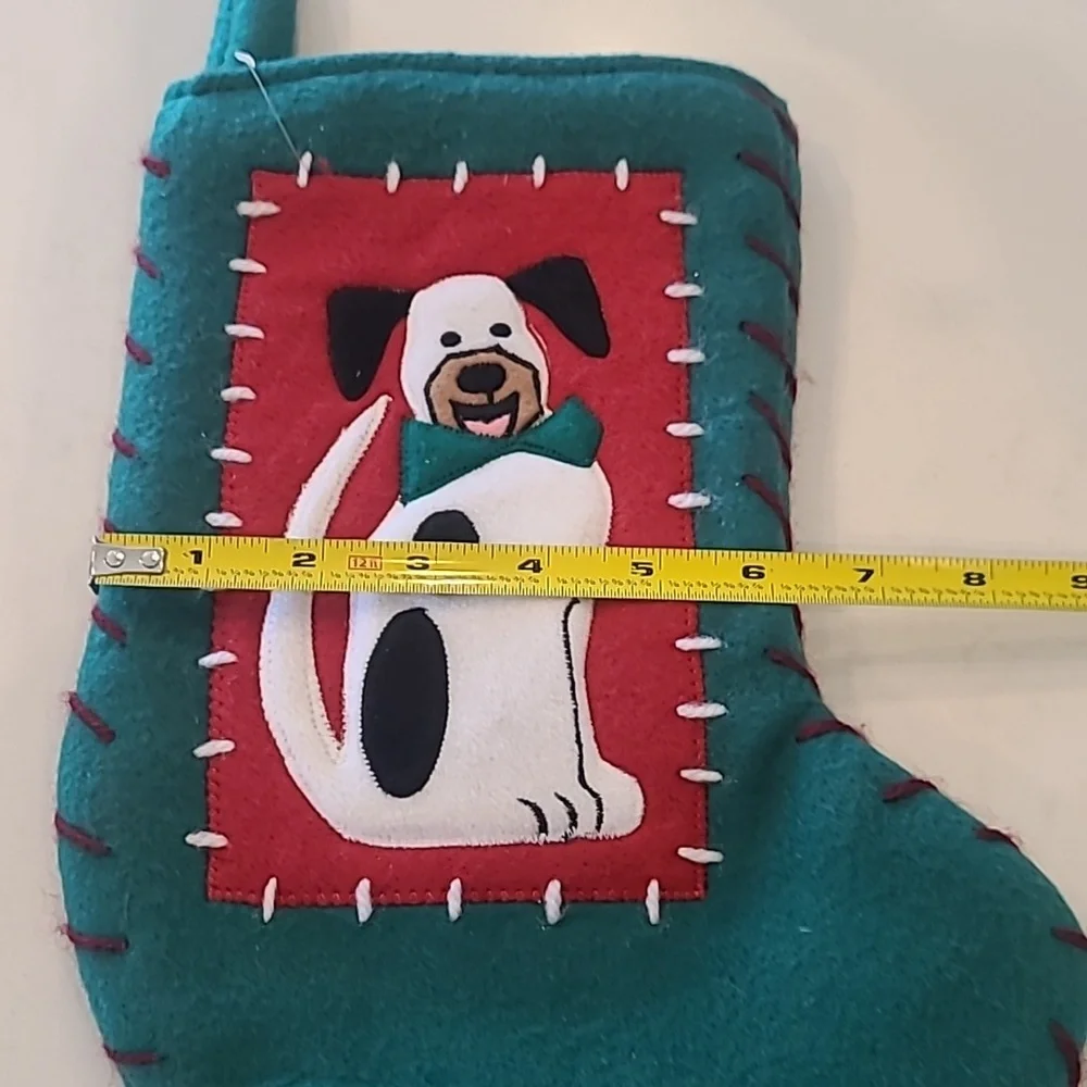 NWOT Dog Christmas Stocking
